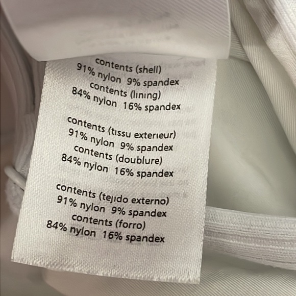 Onia Bikini Demi Top White Ribbed One Shoulder - Picture 6 of 7